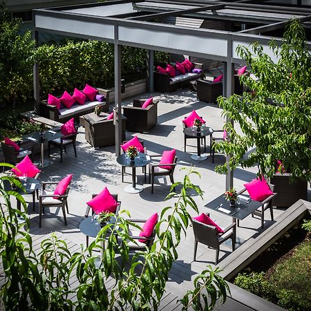 소피텔 스트라스부르 그랑드 일 외부 사진 The Terrace at the Hotel